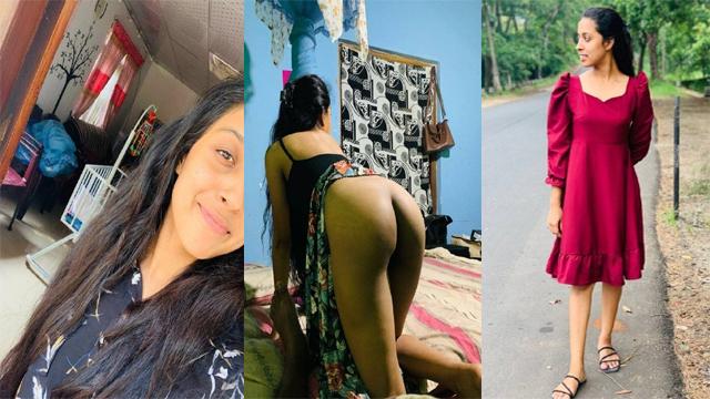 Newly Wed Lankan Petite Wife Shared with Ex BF – Viral Sex Lankan