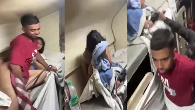 Public Train Couple Sex Video – Caught Couple Sex